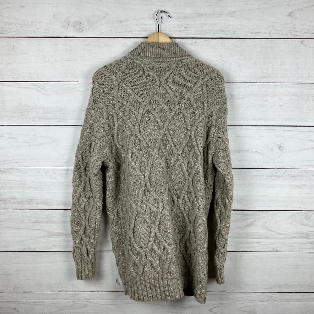 Lauren Ralph Lauren Hand Knit Wool Cardigan - Picture 2 of 5